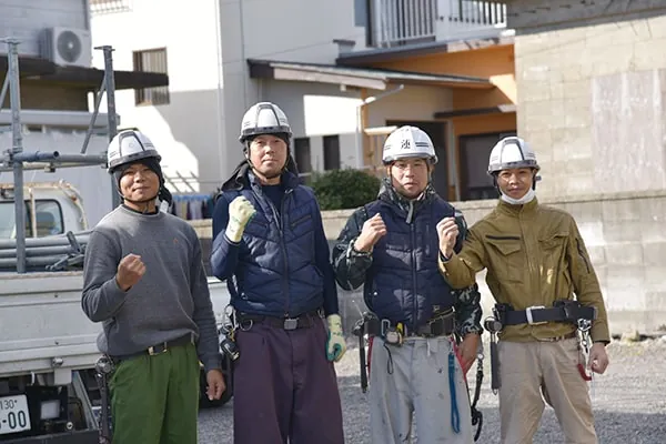 足場職人の仕事